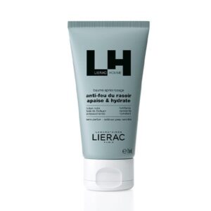 LIERAC HOMME NECESER  BÁLSAMO AFTER SHAVE 75ML + ESPUMA DE AFEITAR 50 ML DE REGALO