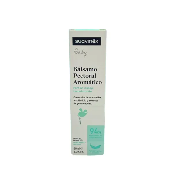 SUAVINEX BÁLSAMO PECTORAL AROMÁTICO 50ML