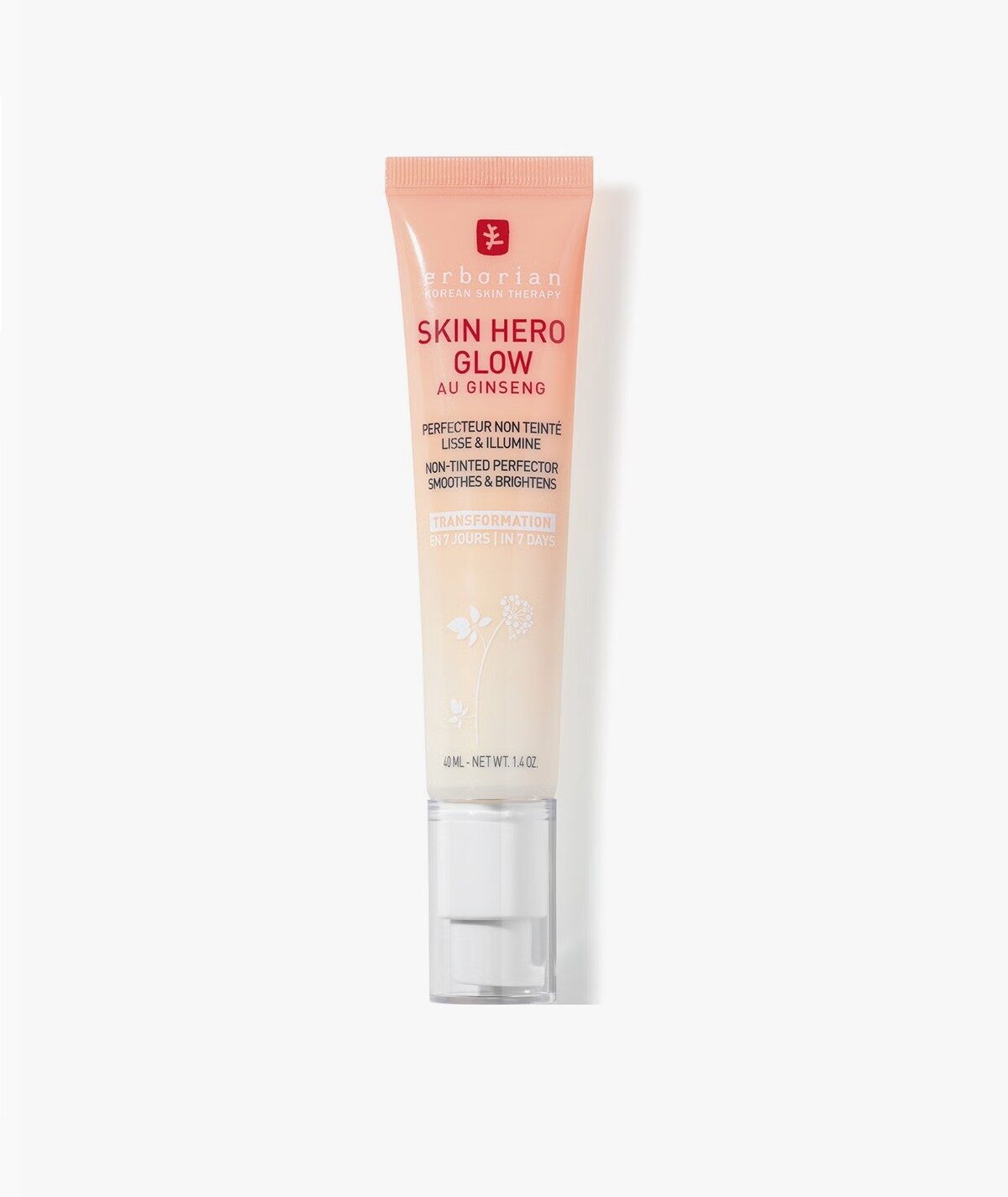 ERBORIAN SKIN HERO GLOW 40ML - Perfeccionador de piel sin color