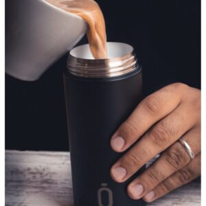 Vaso termo Runbott Cup 350ml color blanco con tapón hermético