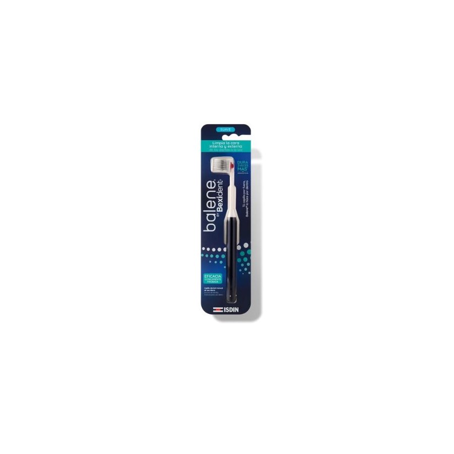 BALENE BY BEXIDENT CEPILLO DENTAL ADULTO 1 UNIDAD DUREZA SUAVE COLOR AZUL