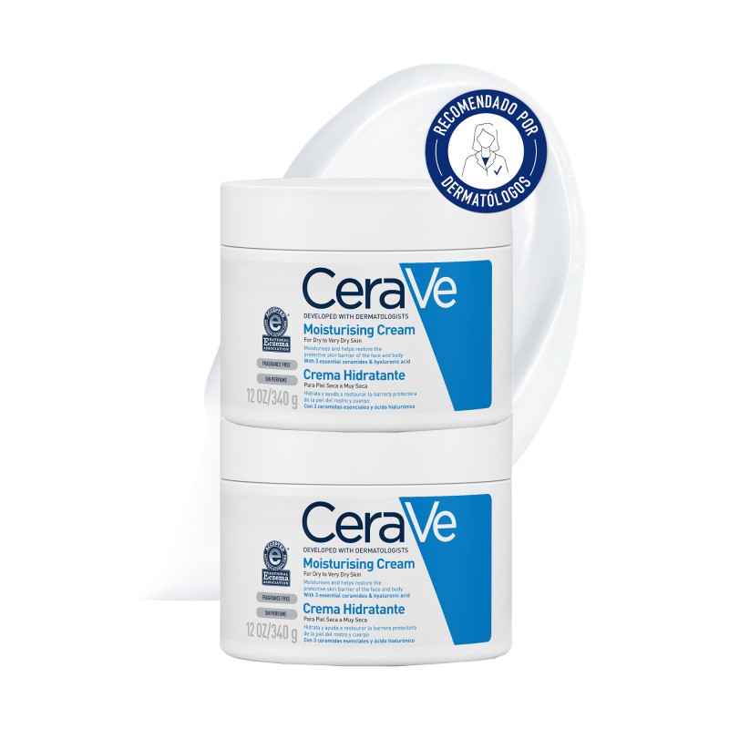 CERAVE CREMA HIDRATANTE 340 ML DUPLO