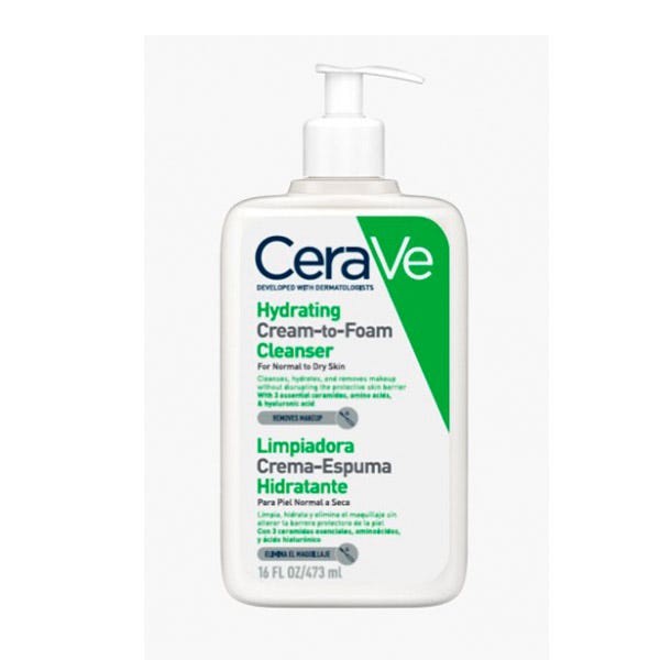 CERAVE LIMPIADOR CR ESPUMA HIDRAT 236ML