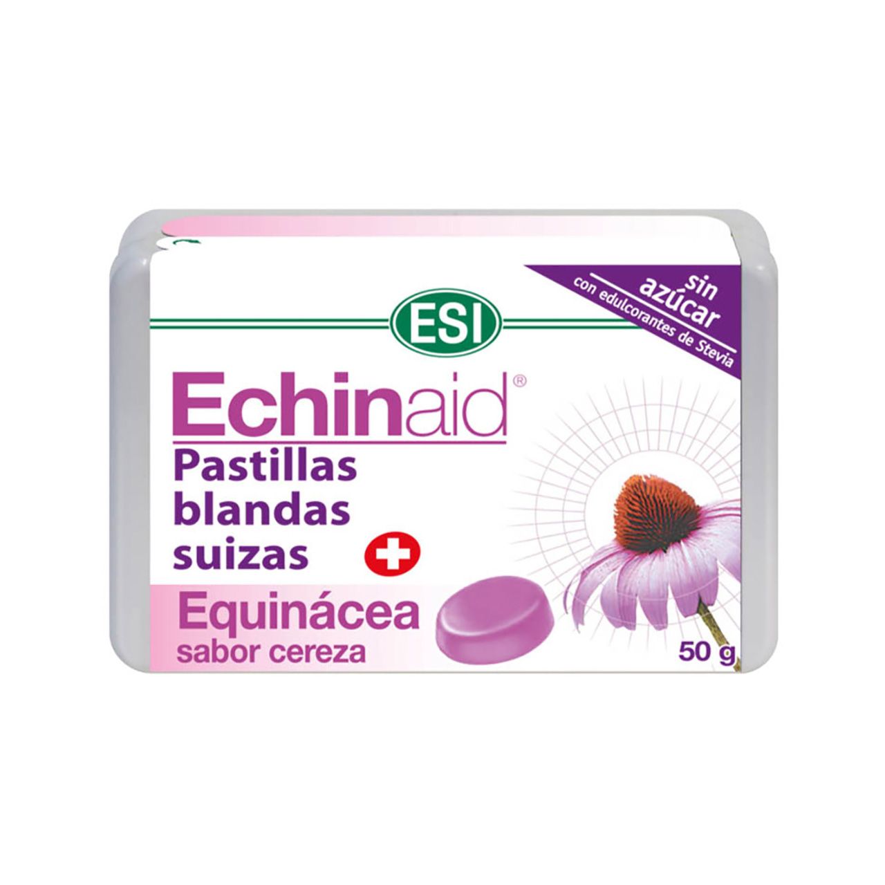 ESI ECHINAID PASTILLA BLANDA 1 ENVASE 50 G SABOR CEREZA