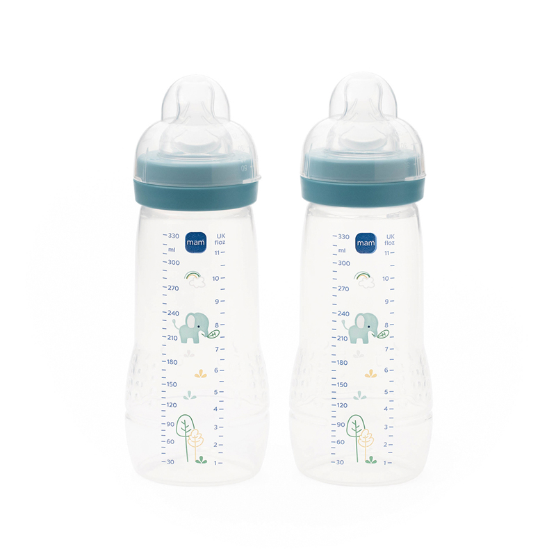 MAM BIBERON MAM EASY ACTIVE + 4 MESES 2 UNIDADES -R 330 ML PACK DOBLE