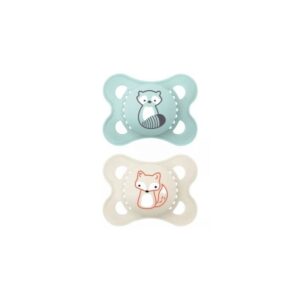 MAM CHUPETE SILICONA MAM AIR 2 - 6 MESES MATT A PACK DOBLE