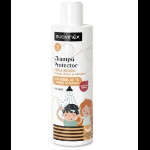 SUAVINEX CHAMPÚ PROTECTOR ANTIPIOJOS CON ÁRBOL DEL TÉ 250ML