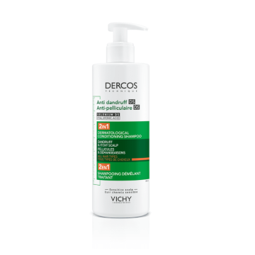 VICHY DERCOS CHAMPÚ ANTICASPA + ACONDICIONADOR 2EN1 400ML